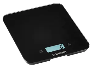 Electronic kitchen scale Concept Solution VK5712 — 15 kg capacity, 1 g accuracy, LCD display, black