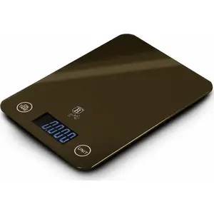 Kitchen scale berlinger haus BH-9363, compact digital design, black opal finish