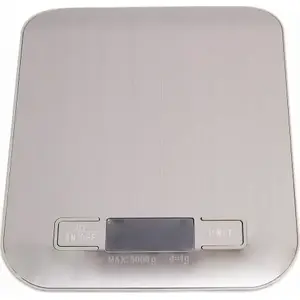 Kitchen scale Kamille 7102 stainless steel (compact mechanical/inox)