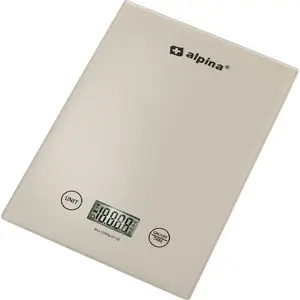 Kitchen scale ALPINA digital up to 5 kg - compact kitchen weighing device