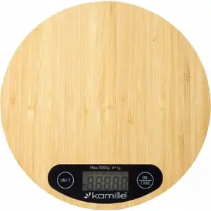 Kitchen scale Kamille 7109 with LCD display — precision weighing for food and baking