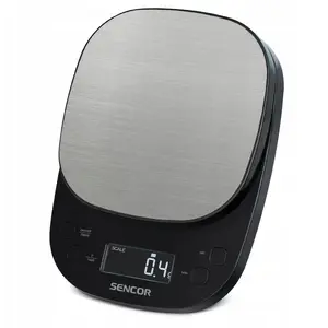 Kitchen scale SENCOR SKS 0804BK — compact digital kitchen scale, model SKS 0804BK