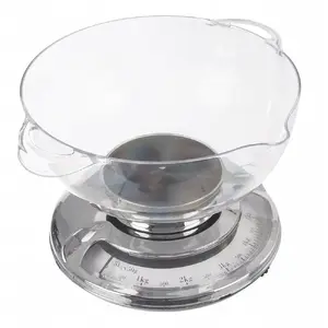 Kitchen mechanical scale ORION Ori_131814 with 5 kg capacity and weighing bowl