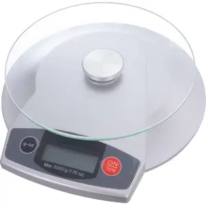 Kitchen scale ORION 131801 — electronic glass platform, capacity 5 kg