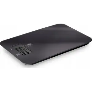 Kitchen scale berlinger haus BH-9218 black — compact digital weighing for food and baking