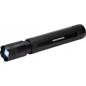 Flashlight GRUNDIG aluminum LED 350 lm 6W portable handheld torch