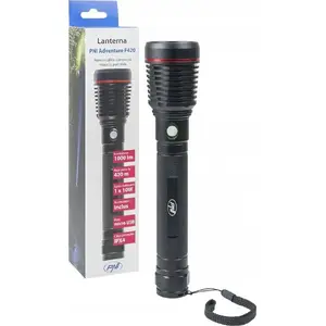 Flashlight PNI Adventure F420 — PNI LED portable torch, compact handheld design