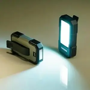 Flashlight Tiross TS1914 multifunction 3W COB LED, powered by 3×AA, magnetic base