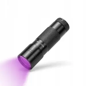 Flashlight MONTIS MT156 LED UV 395 nm aluminium handheld torch