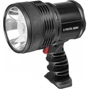 Flashlight Mactronic X-Pistol 1500 lm handheld searchlight, model LA-PSL0022
