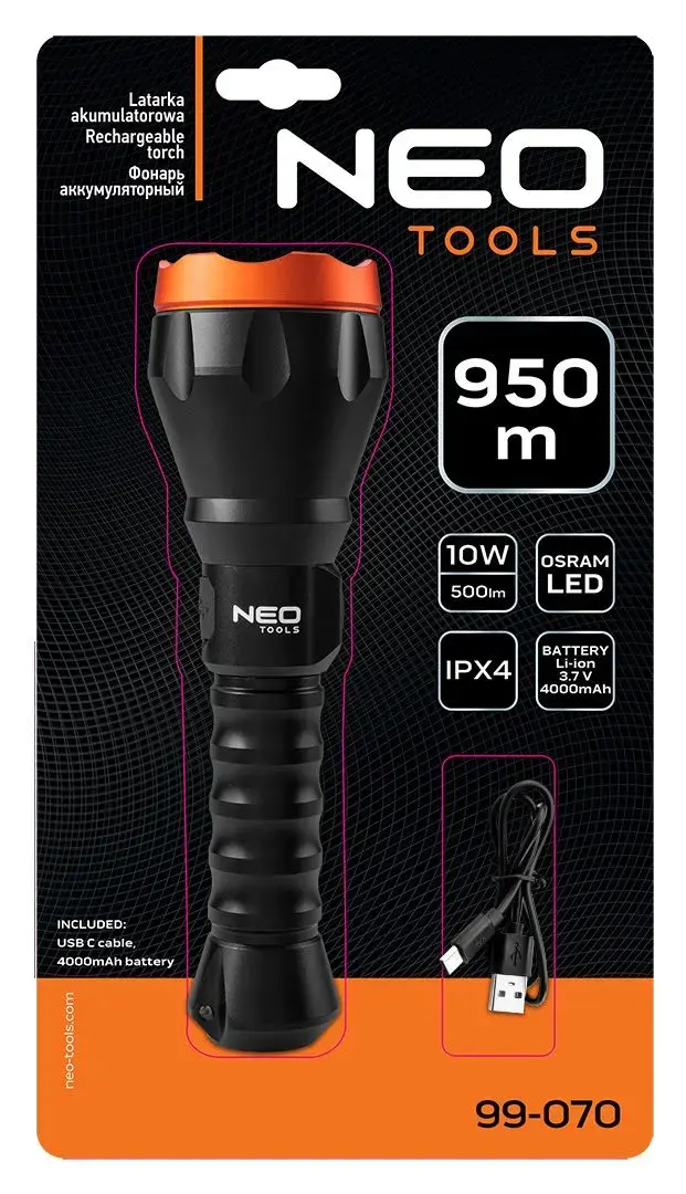 Flashlight NEO tools 99-070 Photo 2