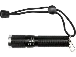 Rokas lukturis YATO YT-08571 — LED 100 lm, staru attālums 200 m, alumīnija korpuss, IP64, 14500/AA, 100 mm