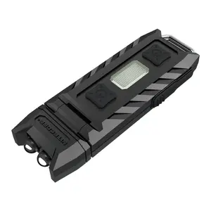 Hand flashlight Nitecore Thumb — LED, 45 lm, 150 cd, Li‑Ion, black, head Ø 2.4 cm