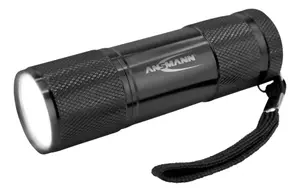 Ручной фонарь EMOS Ansmann Action COB LED, алюминиевый корпус, 175 лм, IPX3, 3× щелочные батареи