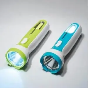 Flashlight Tiross TS-1911 handheld 1W LED + 2W COB, power from 3×AA (no batteries included)