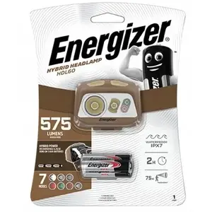 Headlamp Energizer LT-HDL60 — model LT-HDL60, rechargeable head torch