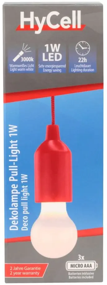 Energoefektīva LED spuldze Duronic Pull-Light 1W