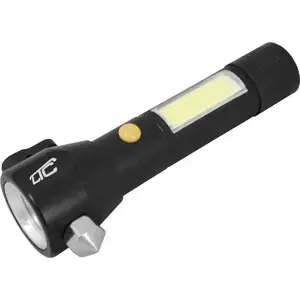 Handheld emergency flashlight LTC model LXLL70 LED COB 6W/3W, rechargeable 6800 mAh, mini USB charging