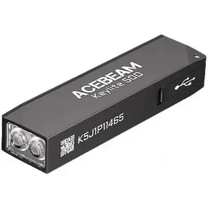 Lukturis AceBeam KEYLITE 500 — kompakts piekariņa LED lukturis, modelis KEYLITE500