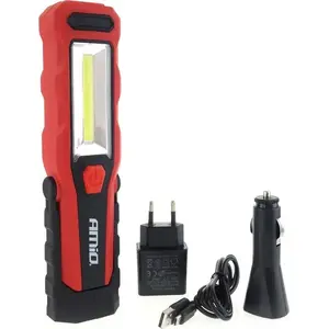 Inspection Flashlight Amio AMI-02171 with Built-in Rechargeable Battery