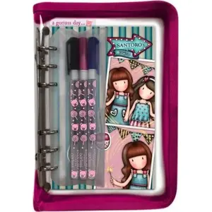 School stationery set Santoro Gorjuss Fireworks with organizer, assorted school supplies (MPN 490933)