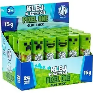 Līmes zīmulis Astra Pixel One PVA 15 g — 24 gab.