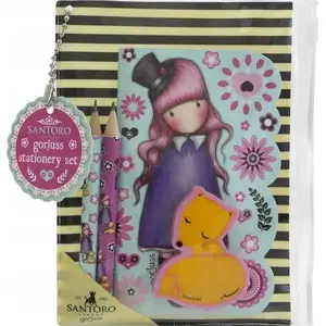 School stationery set Santoro The Dreamer - small set, assorted writing and drawing supplies