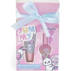 Komplekts: Martinelia Yummy — nagu laka un lūpu spīdums, 2 daļas