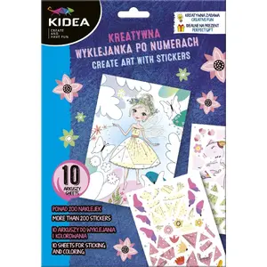Derform ZEST KREAT WYKLEJ Magiczny Świat craft set – Derform, 10 sheets