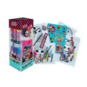 Children's craft kit CS ENTERTAINMENT GROUP LOLO2255 — 35 pcs, multicolour, pencils and marker