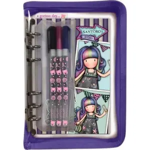 School stationery set Santoro organizer Gorjuss Up and Away – pencil case and supplies