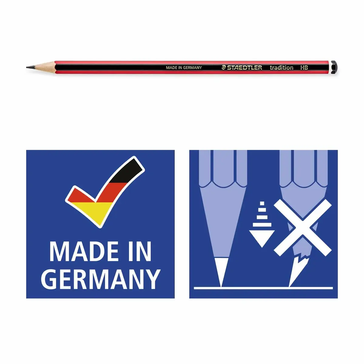 Staedtler tradition 110 карандаши, набор 6 шт. Photo 2