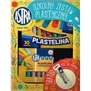 Skolas mākslas komplekts Astra Zestaw plastyczny szkolny (602114002) – radošo darbu komplekts