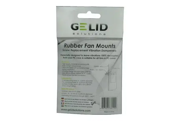 Крепёжный комплект Gelid RB-GR02-B резиновый Photo 4