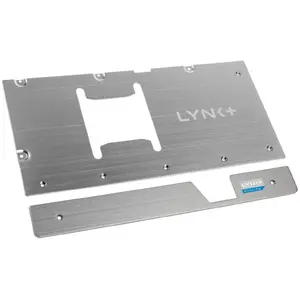 Plate Kit Dell LYNK+ 5090, replacement mounting plate for Dell LYNK+ 5090 series — silver