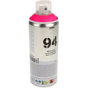 Aerosola krāsa MTN 94 Fluorescent Fuchsia — fluorescējoša fuksija, augsts spiediens