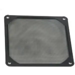 Крепление для вентилятора SILVERSTONE Akasa GRM120-AL01-BK, алюминий, чёрное, 120 мм