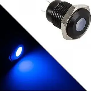 LED indicator Lamptron Dioda blue LAMP-SW2001-H, panel-mount signal LED
