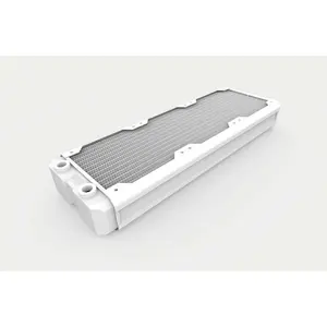 Radiator Hardware Labs Black Ice Nemesis 360GTX Satin White — 360mm, triple-fan liquid-cooling radiator