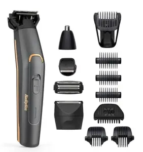 Hair trimmer BABYLISS MT987E — cordless, 1–14 mm cutting length, 70 min runtime, black/gold