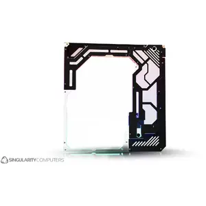 Case side panel Singularity Spectre 4 Aevum Dual Loop Side Panel Acrylic Clear black