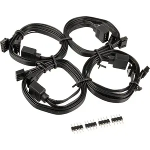 RGB 4-pin Y-splitter cable 60 cm SILVERSTONE SST-CPL01 for 4-pin RGB connectors