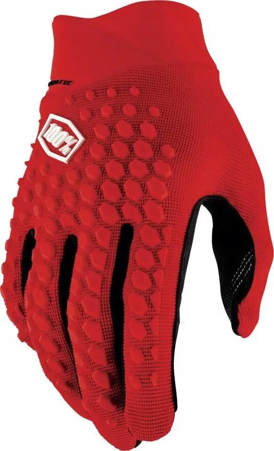 Glove Geomatic Rd Gloves 100% GEOMATIC Red — M (187–193 mm) | AiO.lv