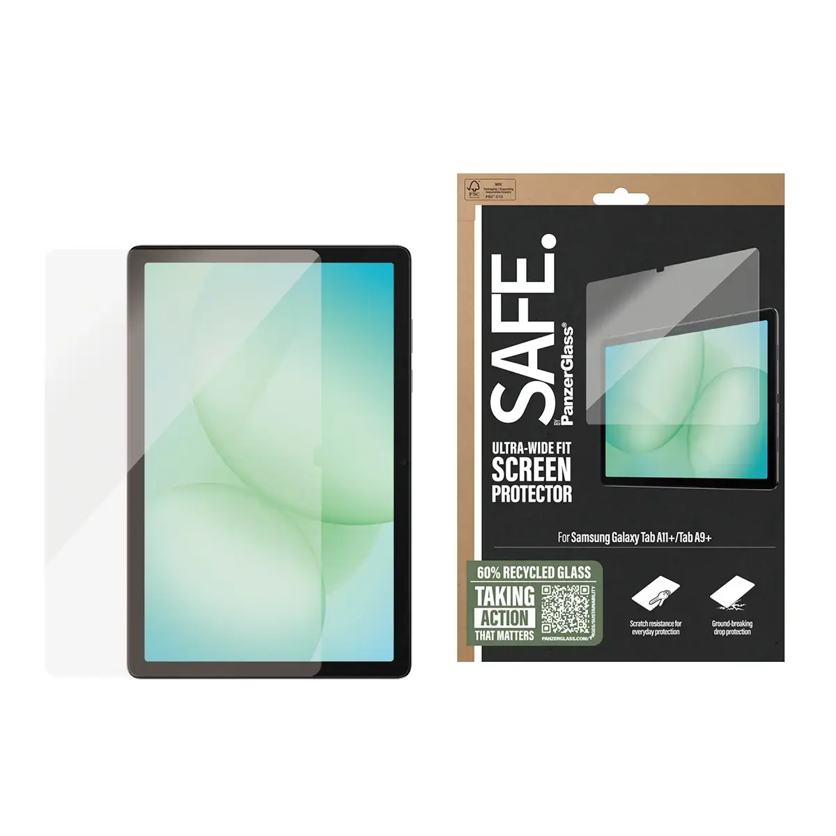 PanzerGlass SAFE ekrāna aizsargs Galaxy Tab A11+/A9+ Photo 2