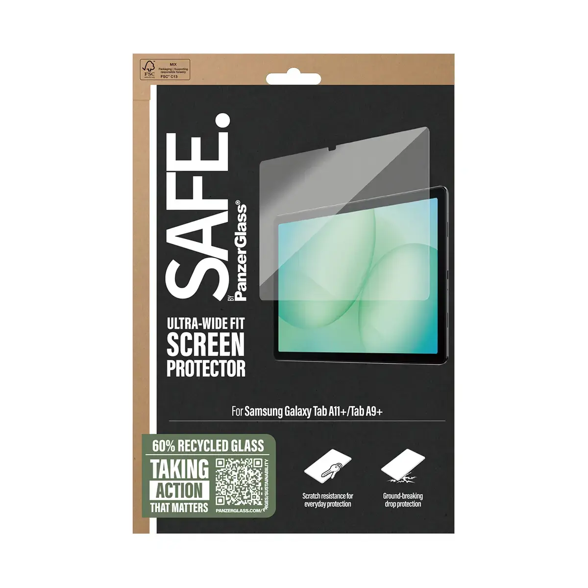 PanzerGlass SAFE ekrāna aizsargs Galaxy Tab A11+/A9+ Photo 3
