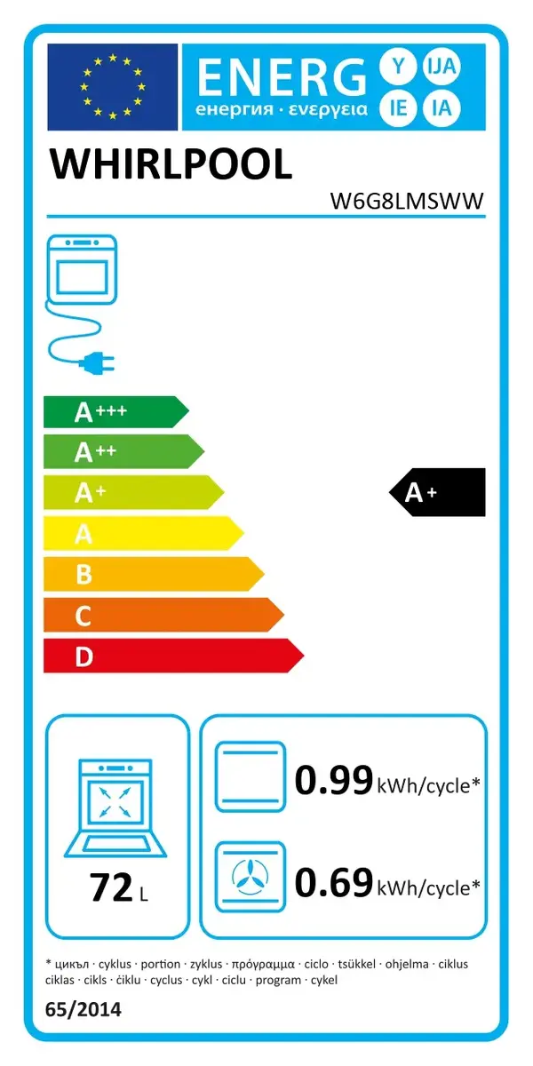 WHIRLPOOL W6G8LMSWW 60 см газовая плита и духовой шкаф Photo 4