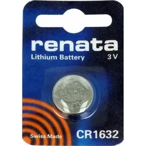 Button lithium battery AVACOM CR1632 3V single cell, Renata-compatible, blister pack 1 pc