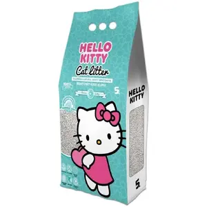 Bentonīta kaķu pakaiši GARFIELD Hello Kitty 5 L — Marseljas ziepju aromāts