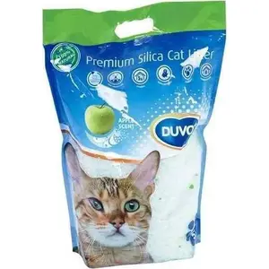 Cat litter Duvo+ Piasek Premium Silica Apple 5 L — Duvo+ 989002