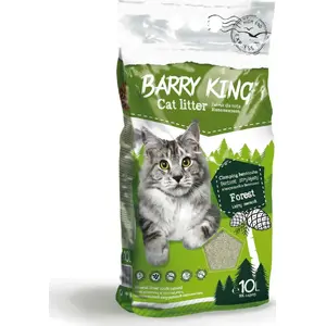 Clumping Cat Litter Barry King Betonitowy Leśny 10 L